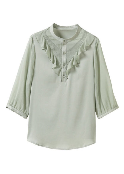A Vintage Style Shirt with Delicate Timeless Details