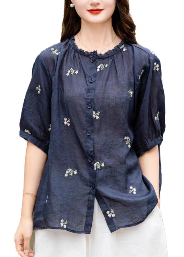 A Vintage Style Shirt with Delicate Timeless Details