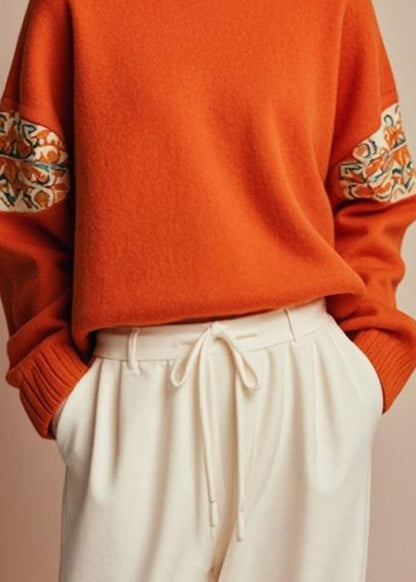 A Vintage Style Sweater with Delicate Timeless Details