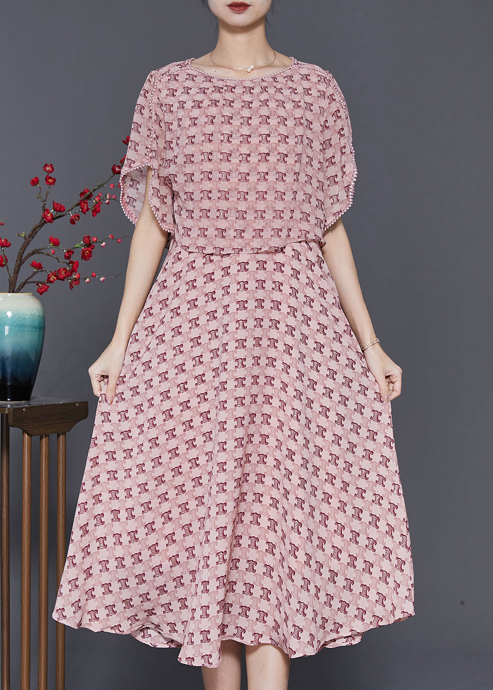 A Vintage Style Dress with Delicate Timeless Details