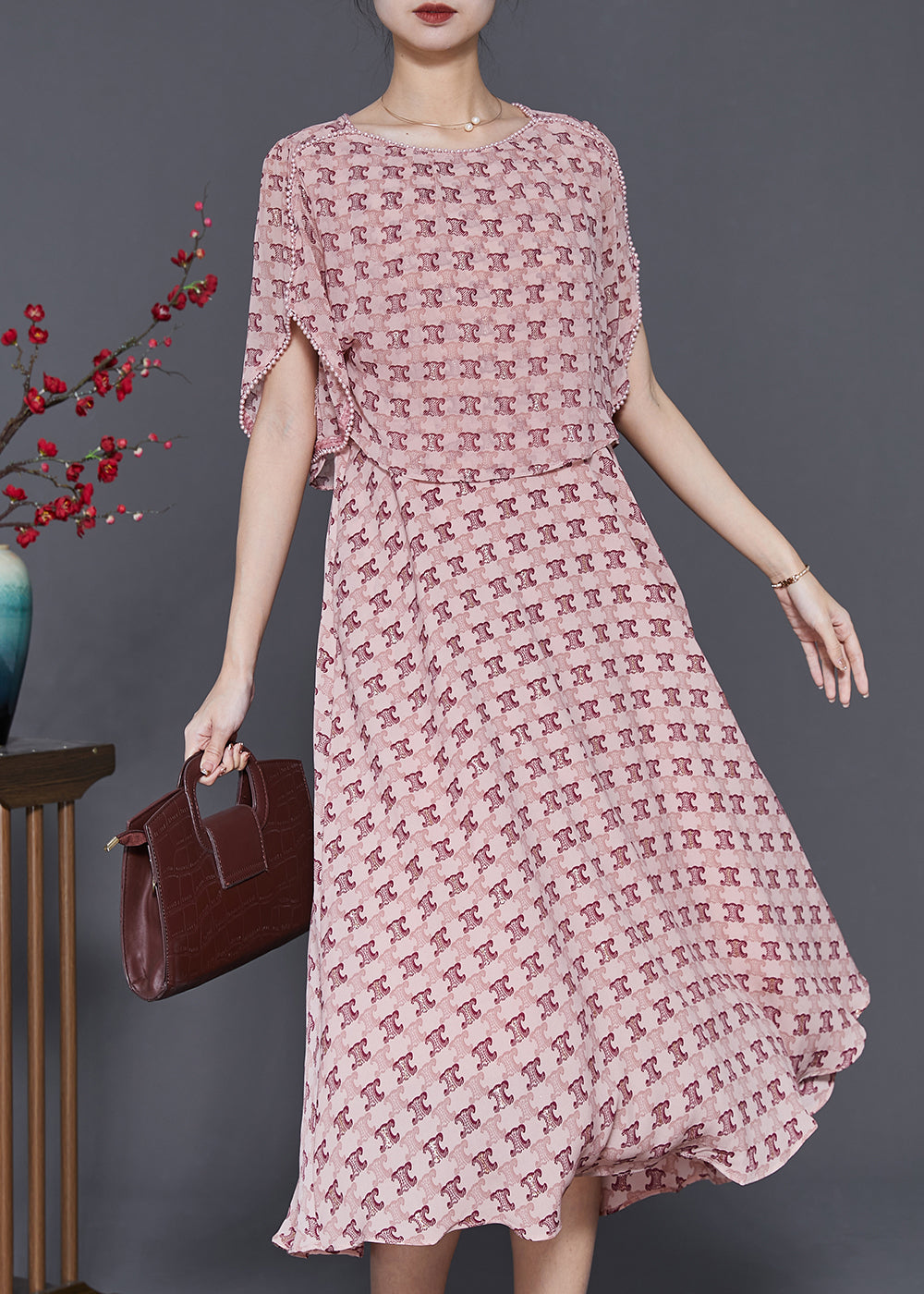 A Vintage Style Dress with Delicate Timeless Details