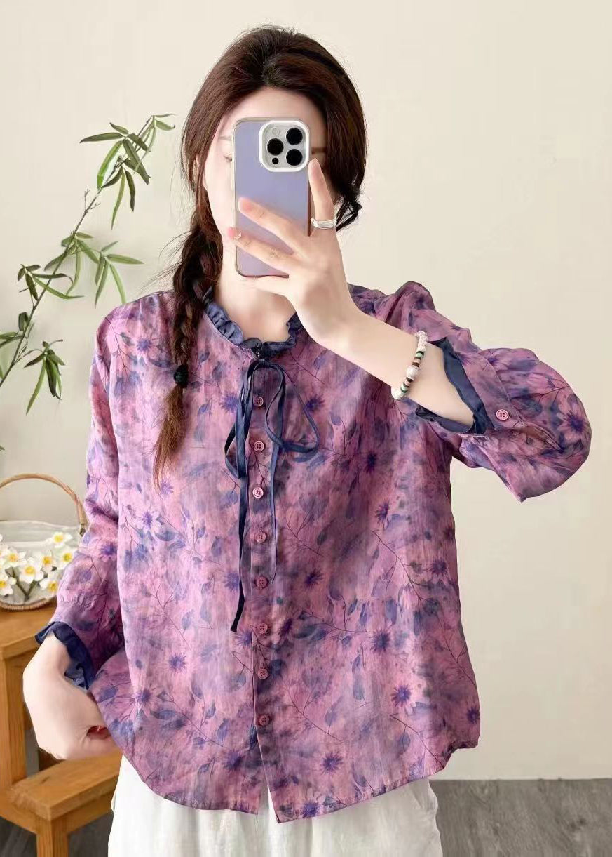 A Vintage Style Blouse with Delicate Timeless Details