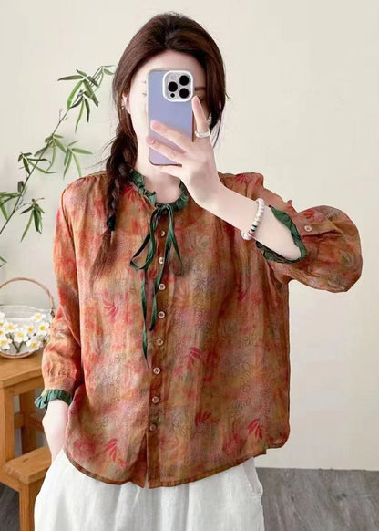 A Vintage Style Blouse with Delicate Timeless Details