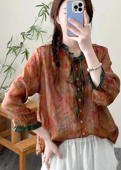 A Vintage Style Blouse with Delicate Timeless Details