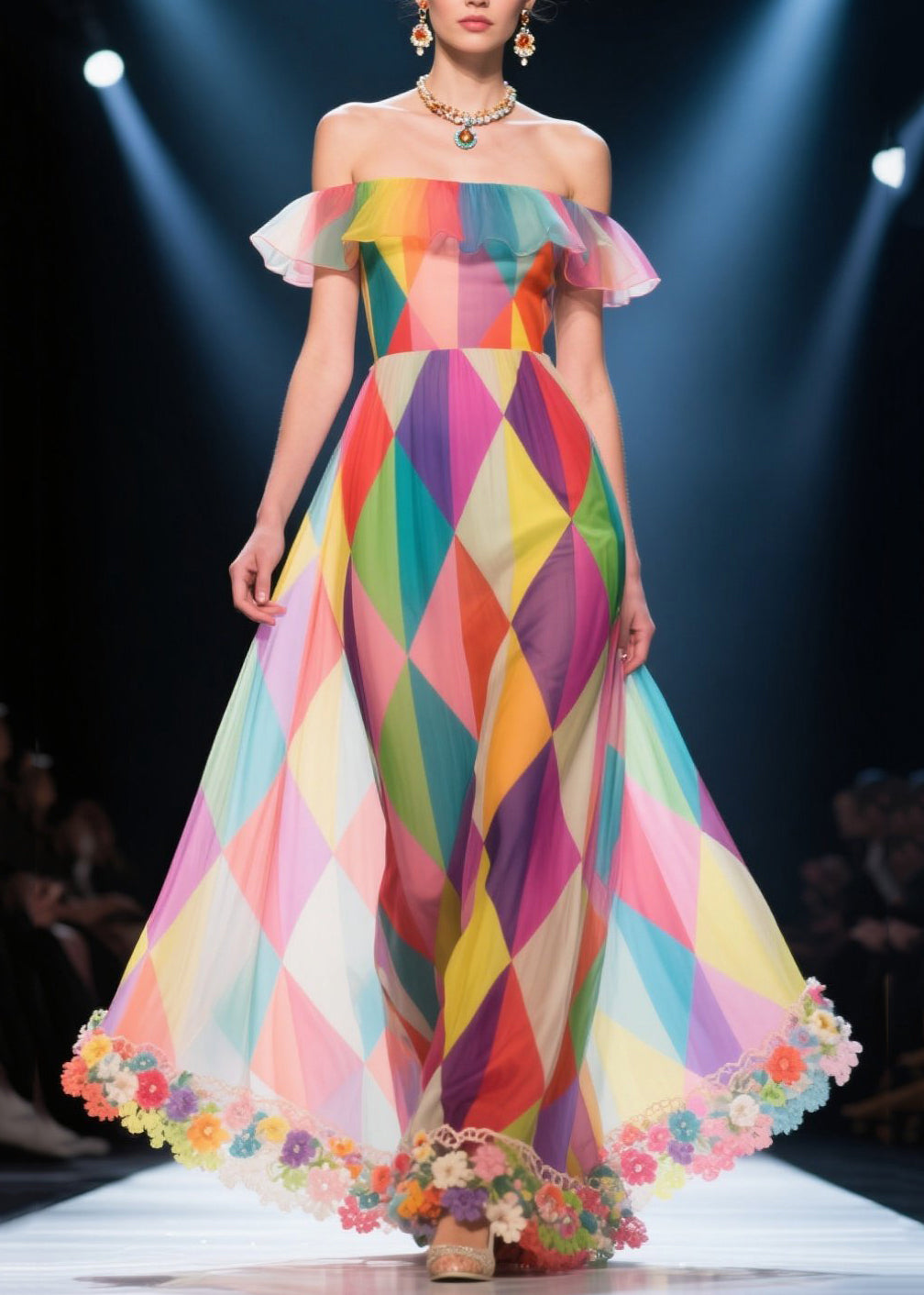 Well Tailored Dress with a Graceful Silhouette
