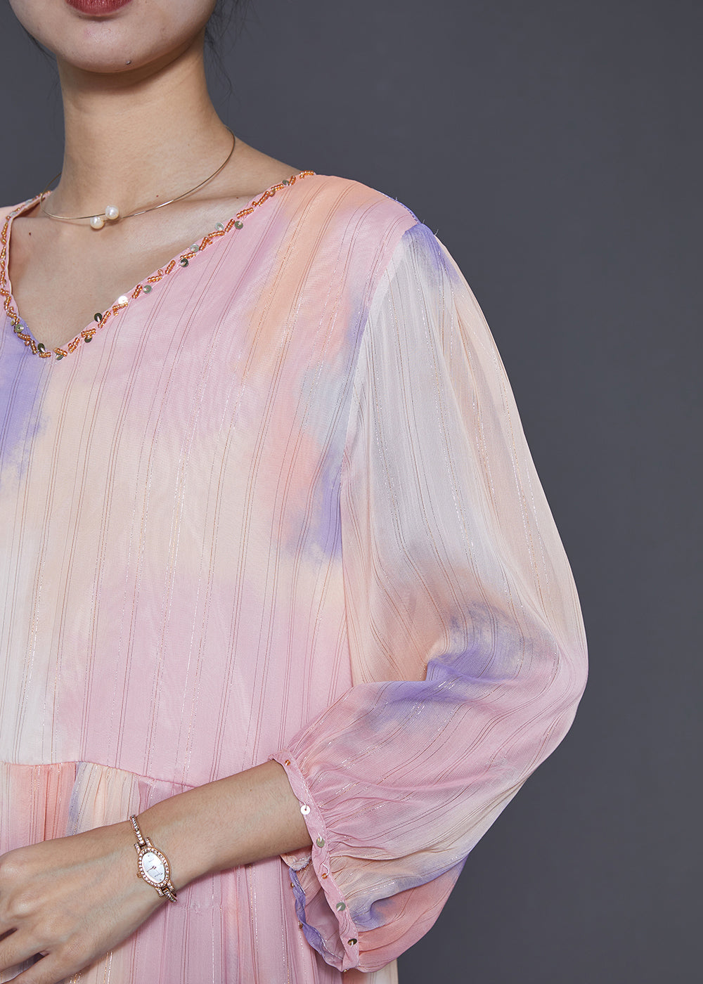 A Vintage Style Dress with Delicate Timeless Details