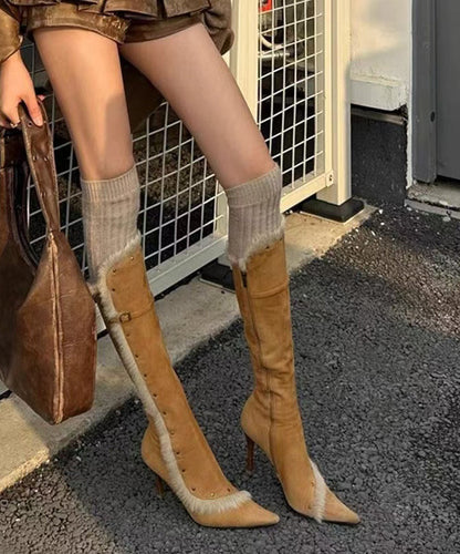 Chic Orthopedic Boots with Unique Design