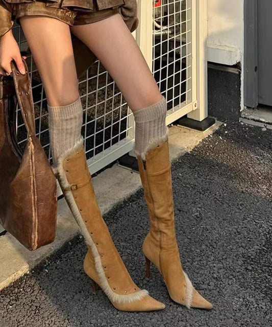 Chic Orthopedic Boots with Unique Design