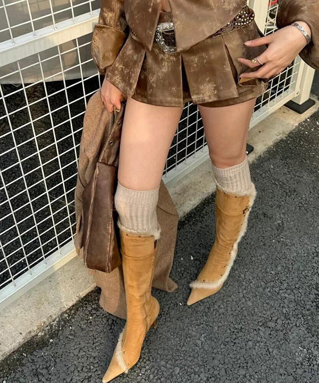 Chic Orthopedic Boots with Unique Design