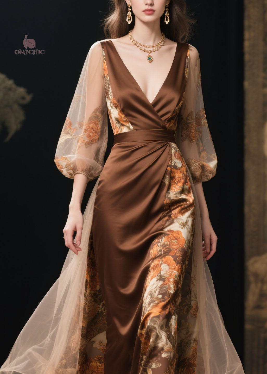Well Tailored Dress with a Graceful Silhouette
