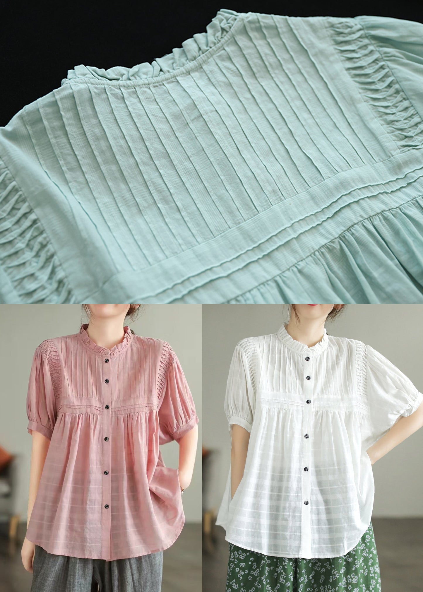 Vintage Inspired Blouse with a Contemporary Edge