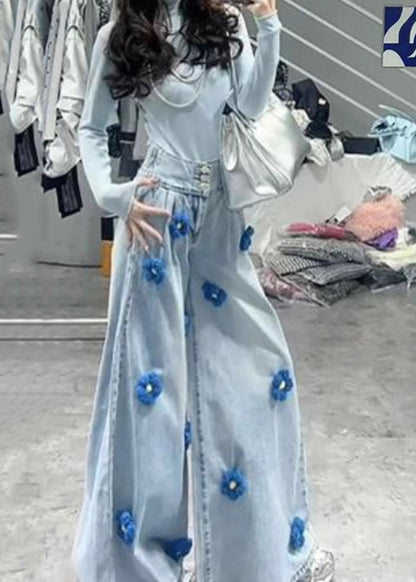 A Vintage Style Pants with Delicate Timeless Details