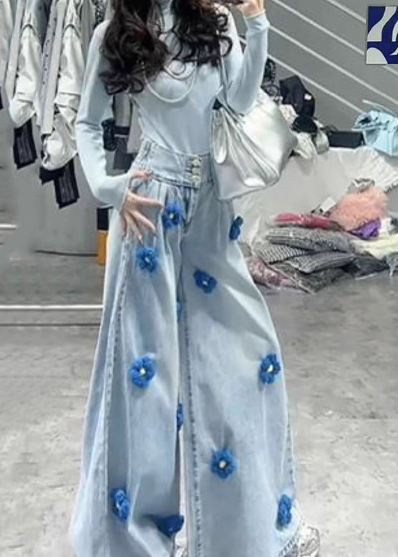 A Vintage Style Pants with Delicate Timeless Details