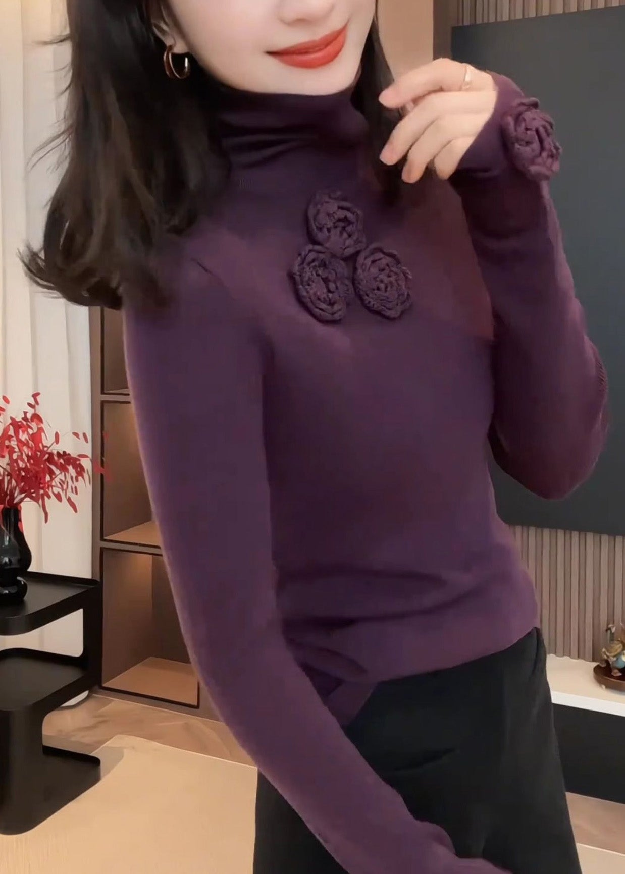 Vintage Inspired Sweater with a Contemporary Edge