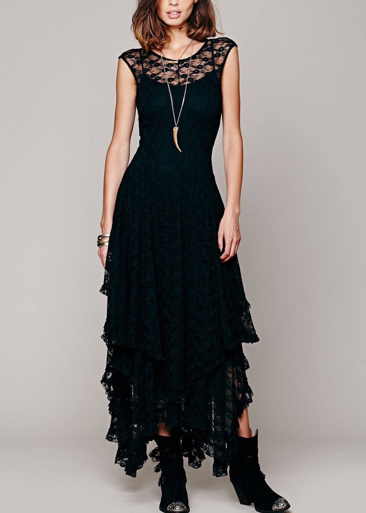 A Vintage Style Dress with Delicate Timeless Details