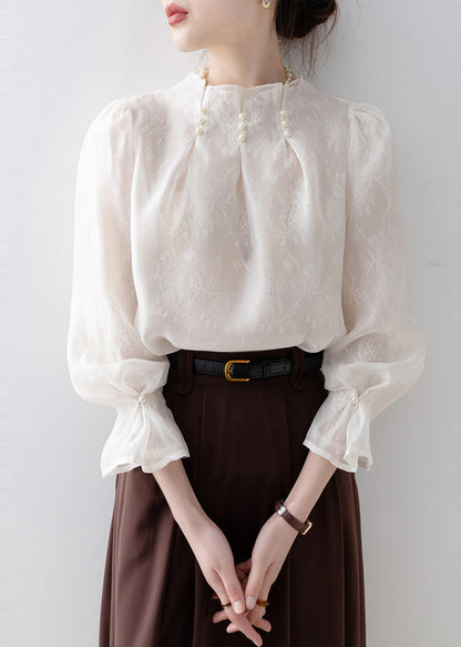 A Vintage Style Top with Delicate Timeless Details