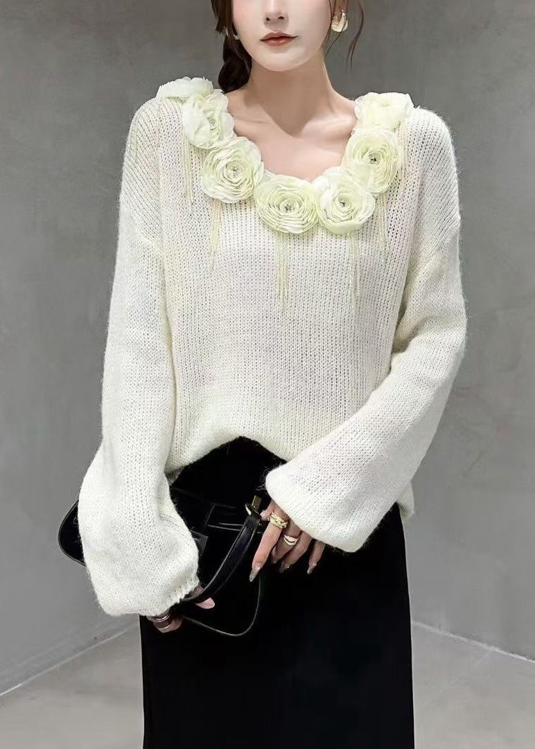 Beautifully Finished Sweater in a Timeless Design