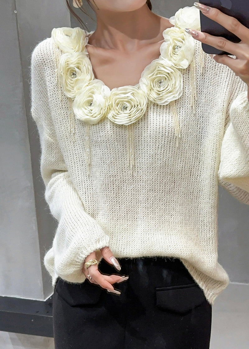 Beautifully Finished Sweater in a Timeless Design