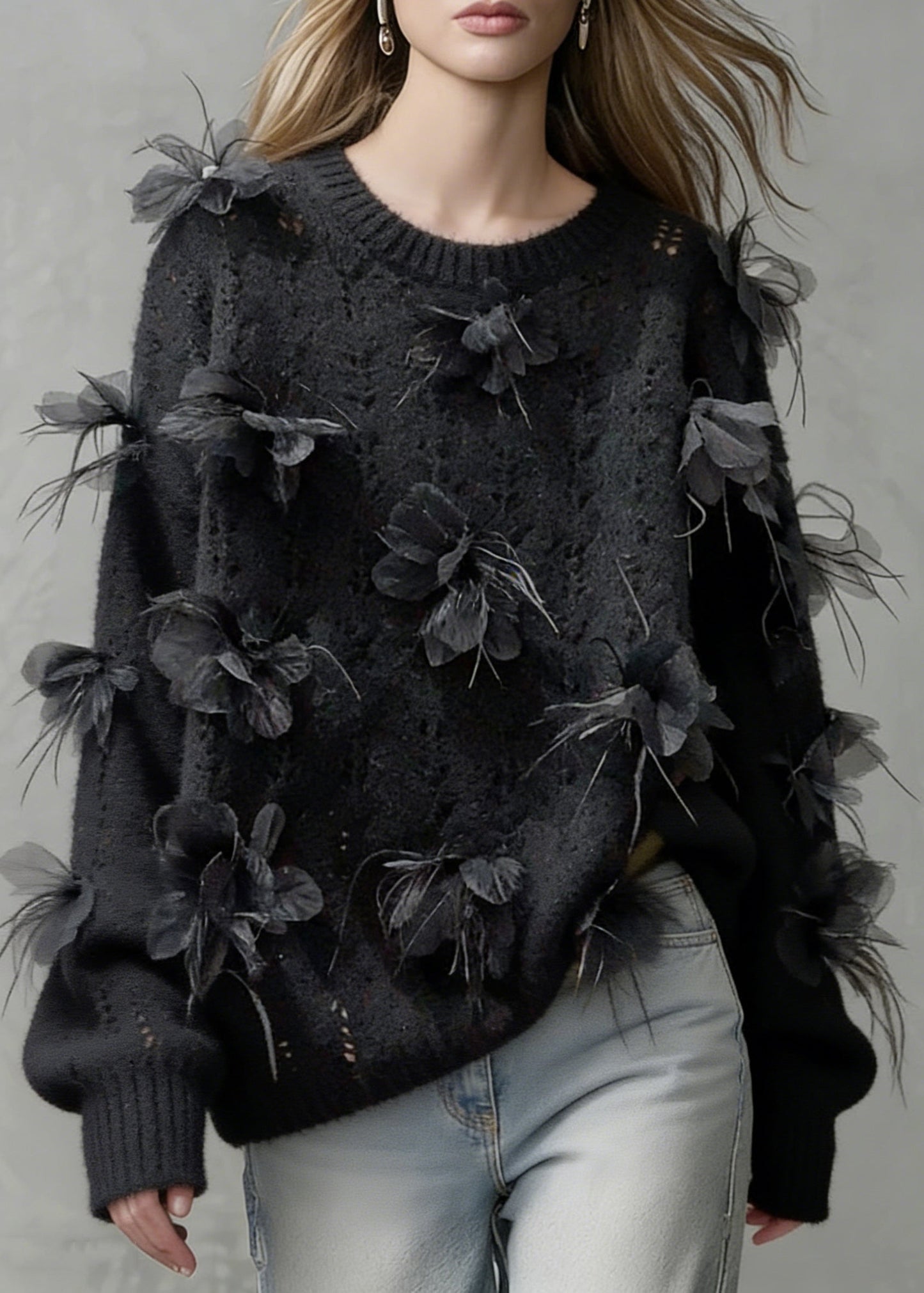 Gracefully Styled Sweater for Any Occasion