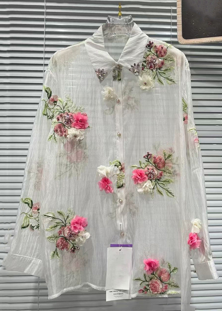 A Vintage Style Shirt with Delicate Timeless Details