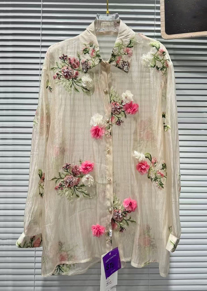 A Vintage Style Shirt with Delicate Timeless Details