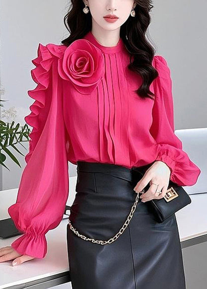 A Vintage Style Blouse with Delicate Timeless Details