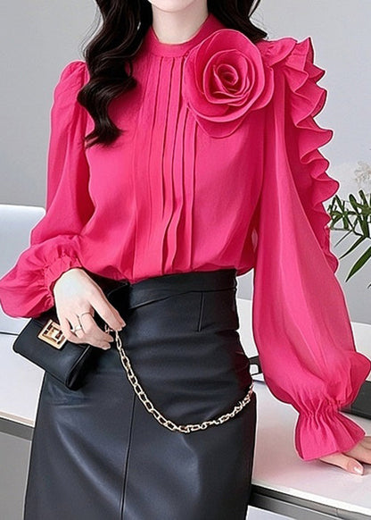 A Vintage Style Blouse with Delicate Timeless Details