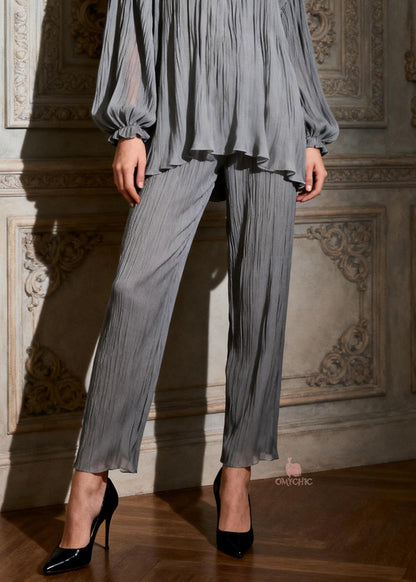 A Vintage Style Pants with Delicate Timeless Details