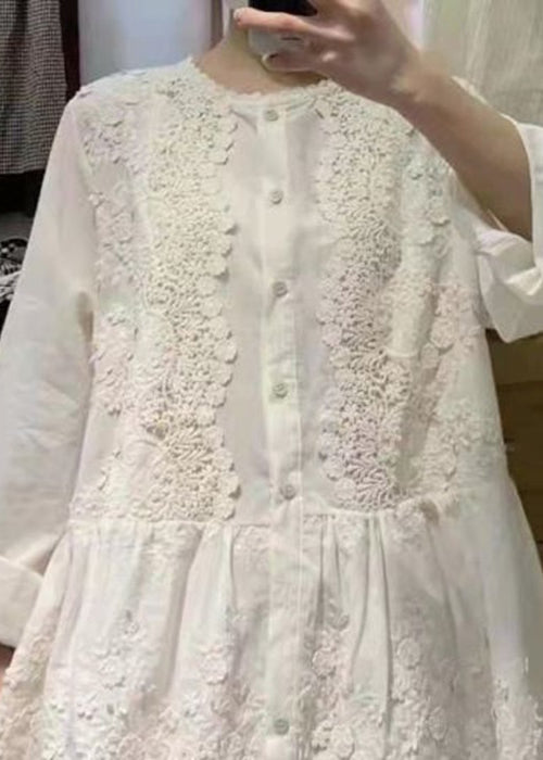 A Vintage Style Shirt with Delicate Timeless Details