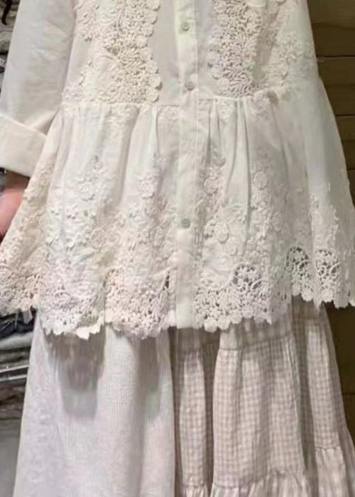 A Vintage Style Shirt with Delicate Timeless Details
