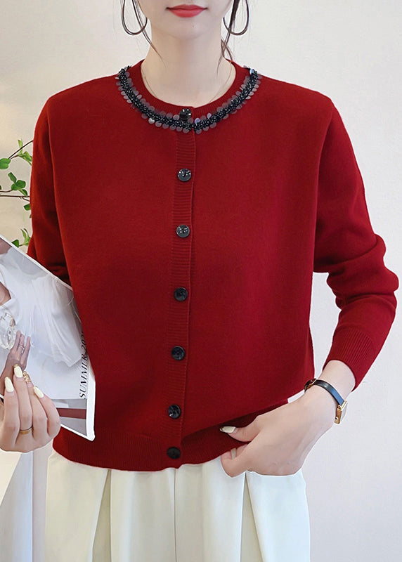 Classic Vintage Cardigan with a Flattering Fit