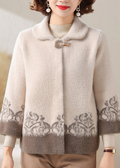 A Vintage Style Coat with Delicate Timeless Details