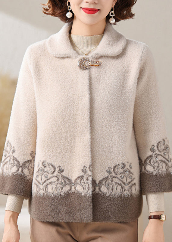 A Vintage Style Coat with Delicate Timeless Details