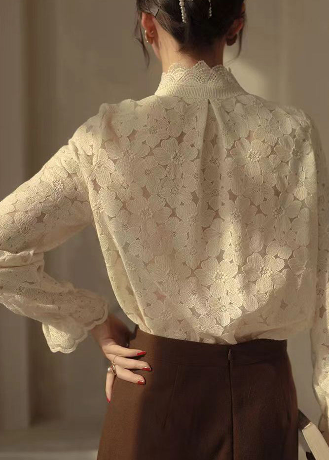A Vintage Style Top with Delicate Timeless Details