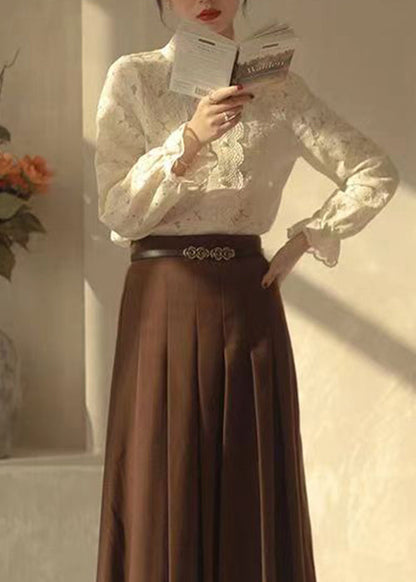 A Vintage Style Top with Delicate Timeless Details