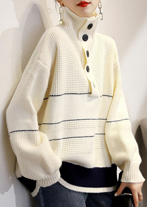 A Vintage Style Sweater with Delicate Timeless Details