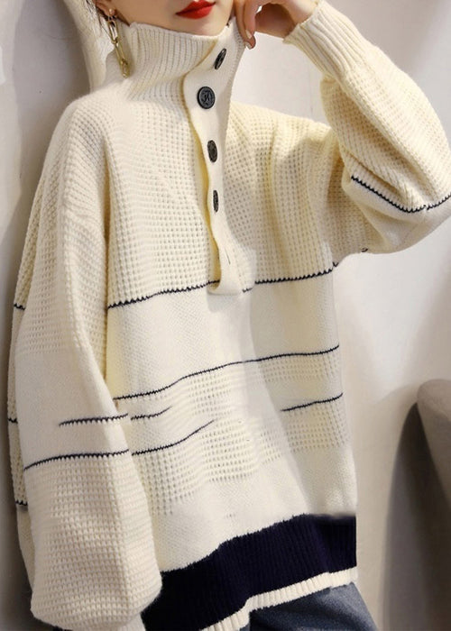 A Vintage Style Sweater with Delicate Timeless Details