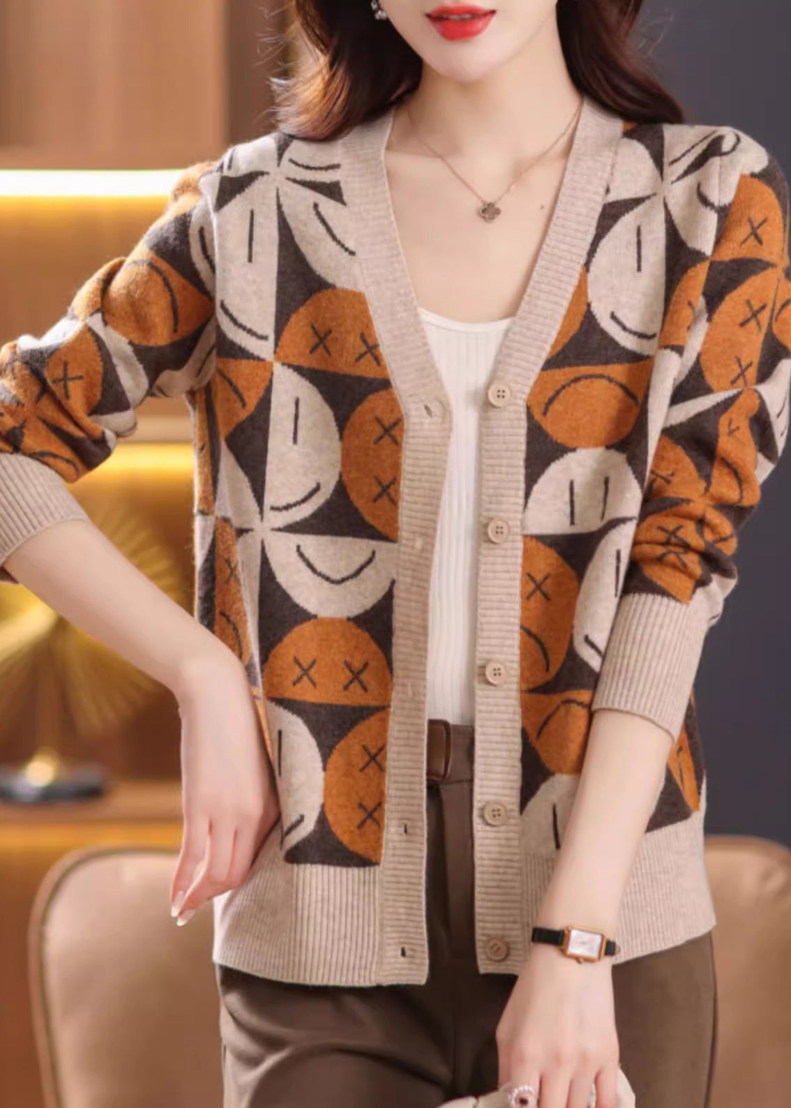 Polished Cardigan with an Effortless Classic Look