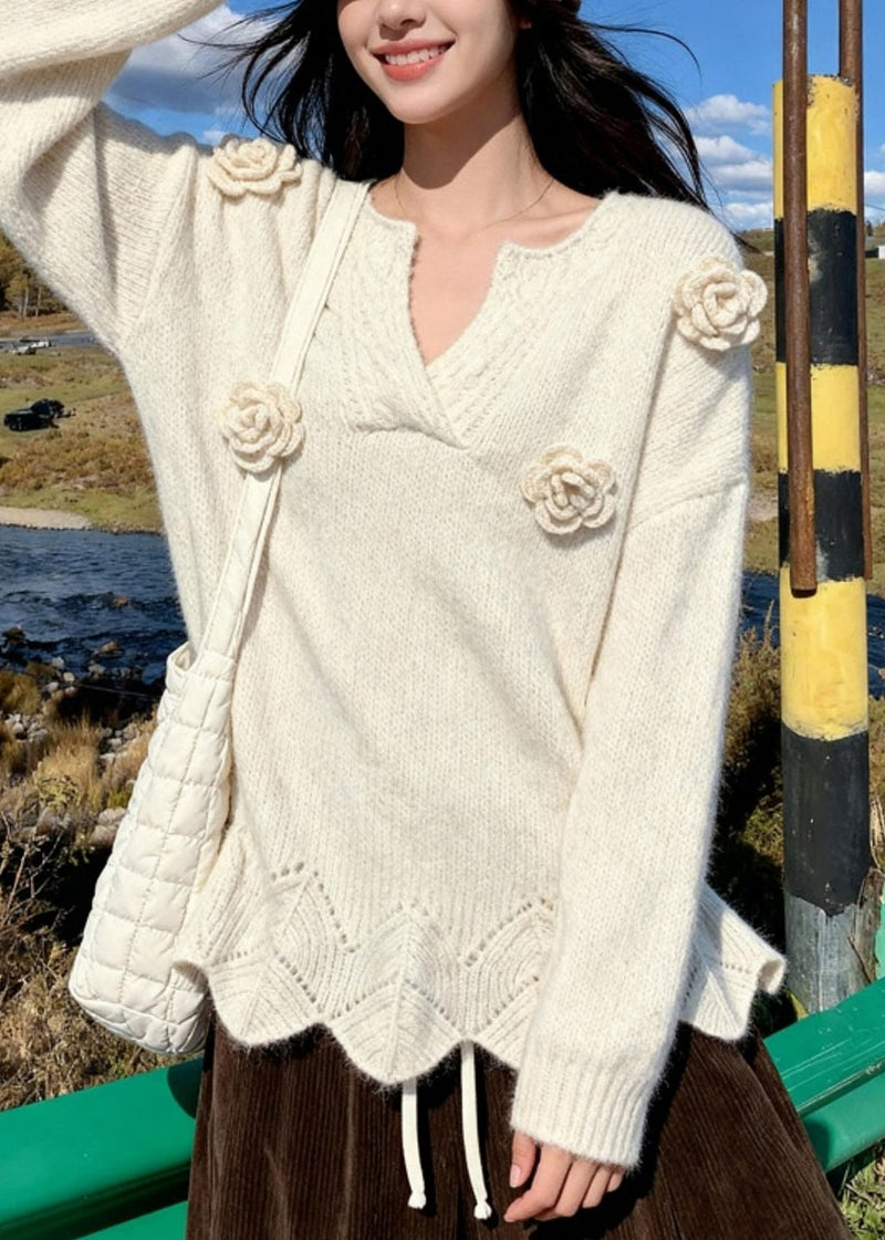 Vintage Inspired Sweater with a Contemporary Edge