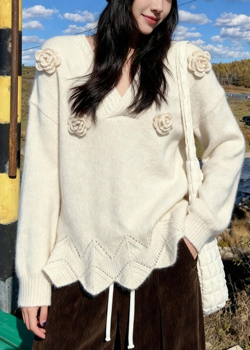 Vintage Inspired Sweater with a Contemporary Edge