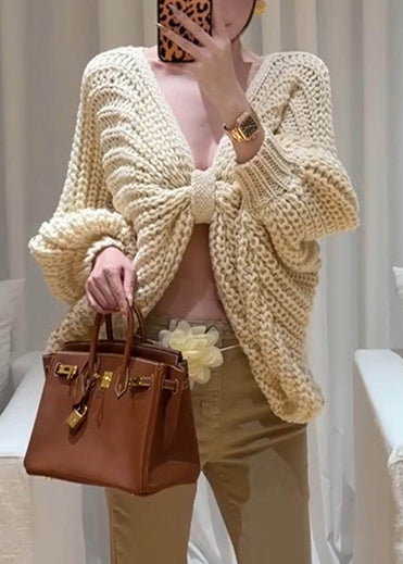 A Vintage Style Sweater with Delicate Timeless Details