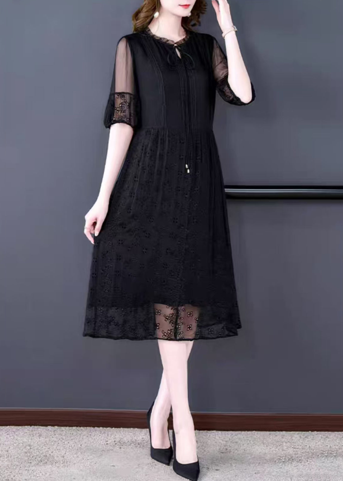 Elegantly Styled Dress for Everyday Wear