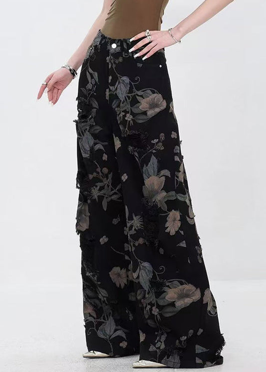 A Vintage Style Pants with Delicate Timeless Details