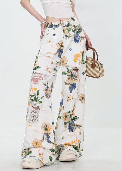 A Vintage Style Pants with Delicate Timeless Details