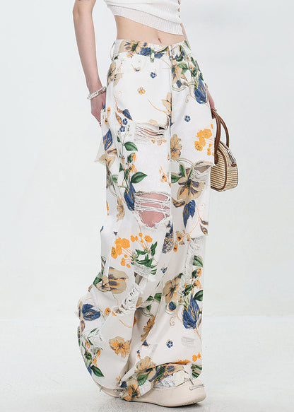 A Vintage Style Pants with Delicate Timeless Details