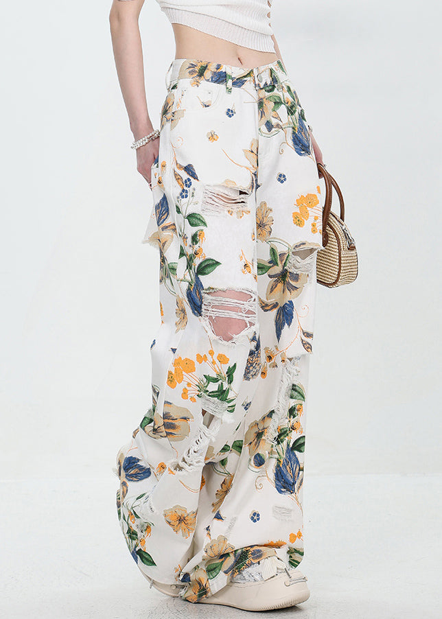 A Vintage Style Pants with Delicate Timeless Details