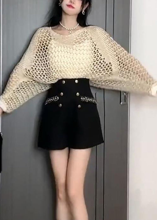 A Vintage Style Sweater with Delicate Timeless Details
