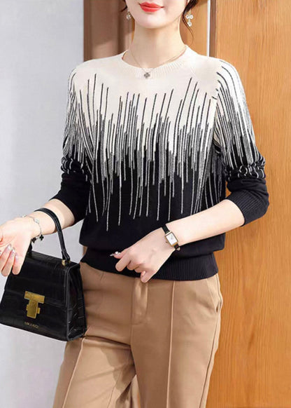 A Vintage Style Sweater with Delicate Timeless Details