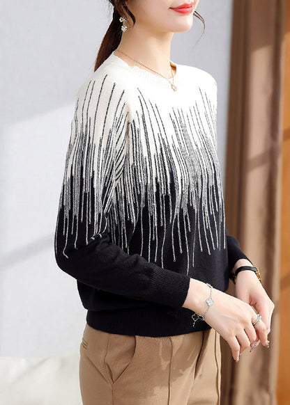 A Vintage Style Sweater with Delicate Timeless Details