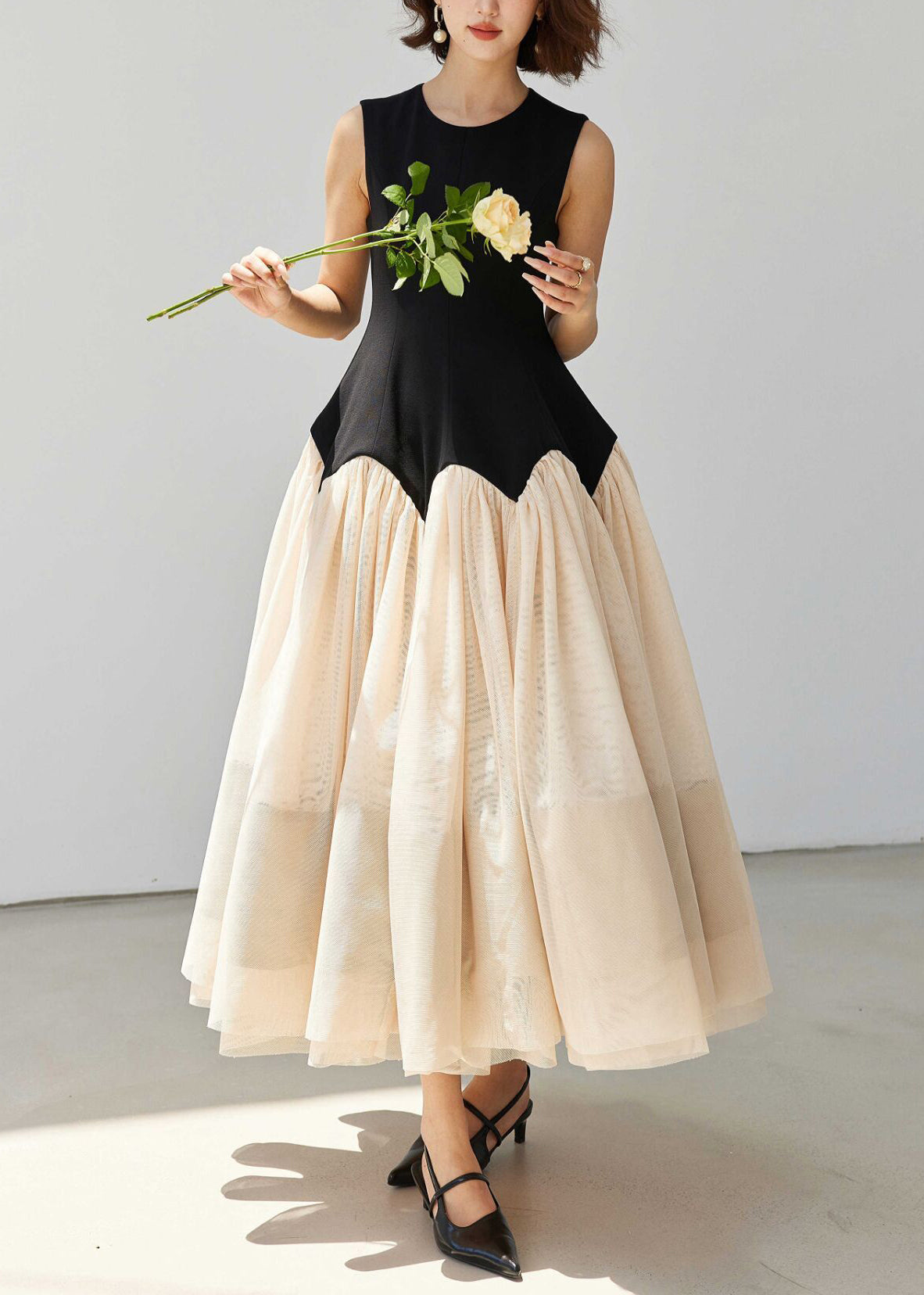 A Vintage Style Dress with Delicate Timeless Details